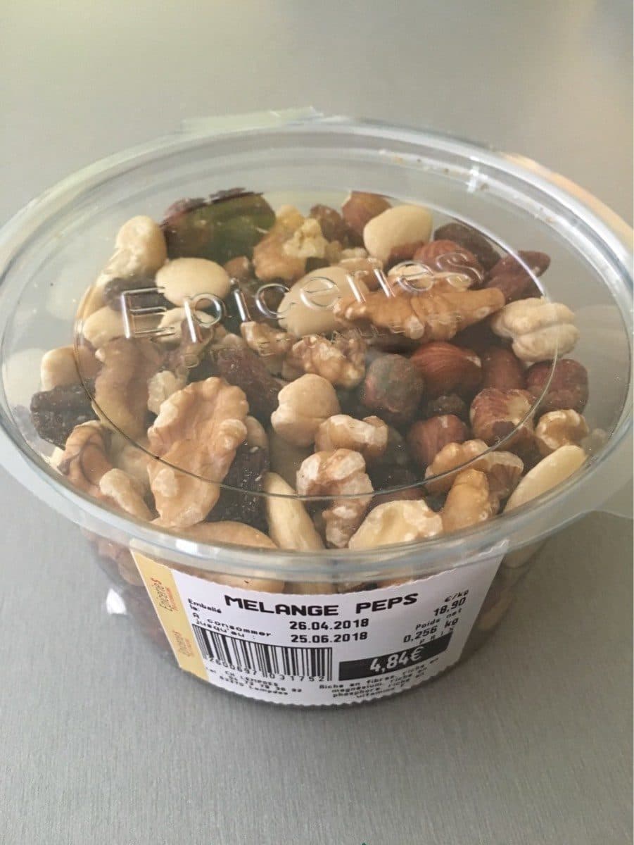 Open Food Facts Melange peps packshot