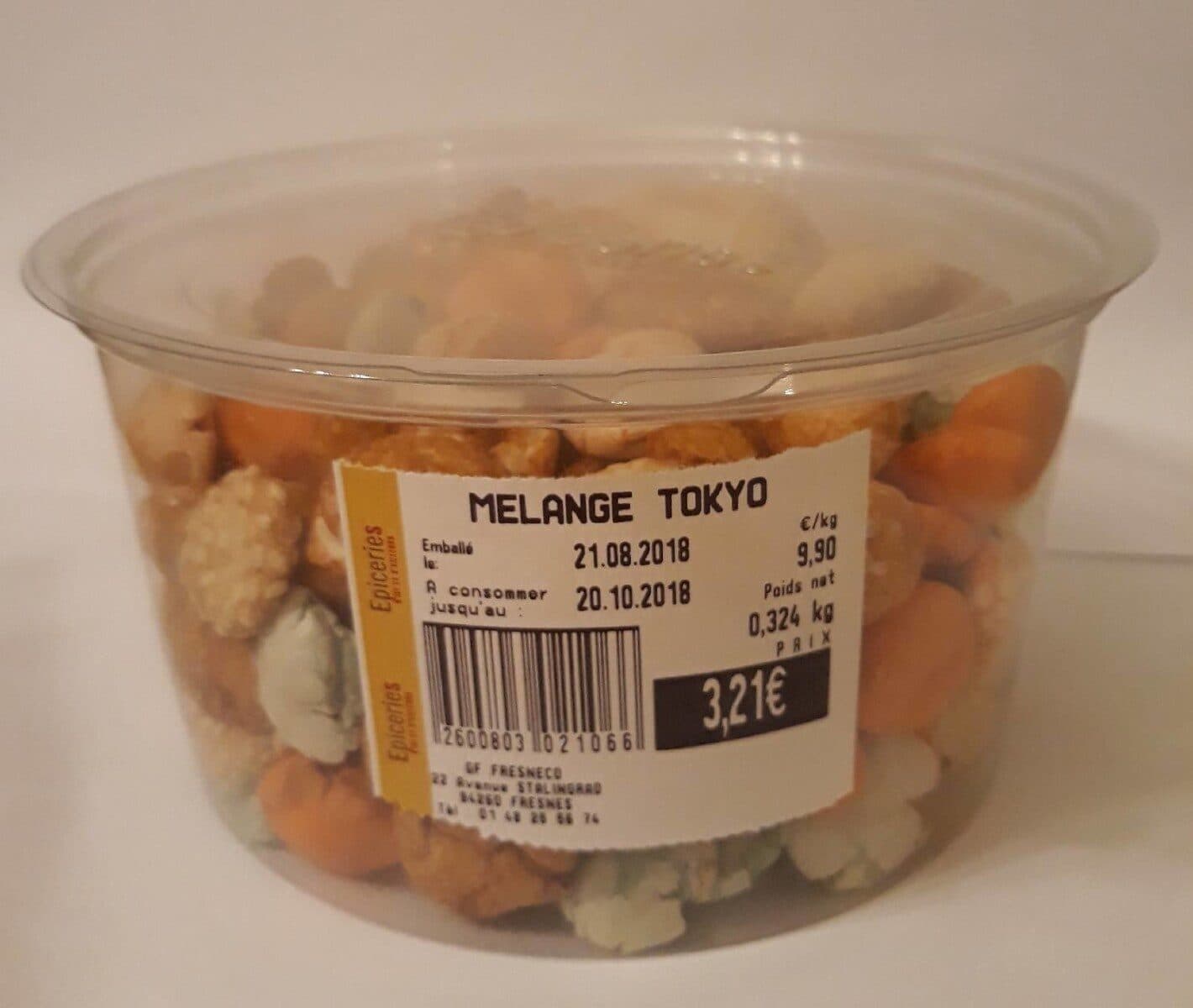 Open Food Facts MELANGE TOKYO. packshot
