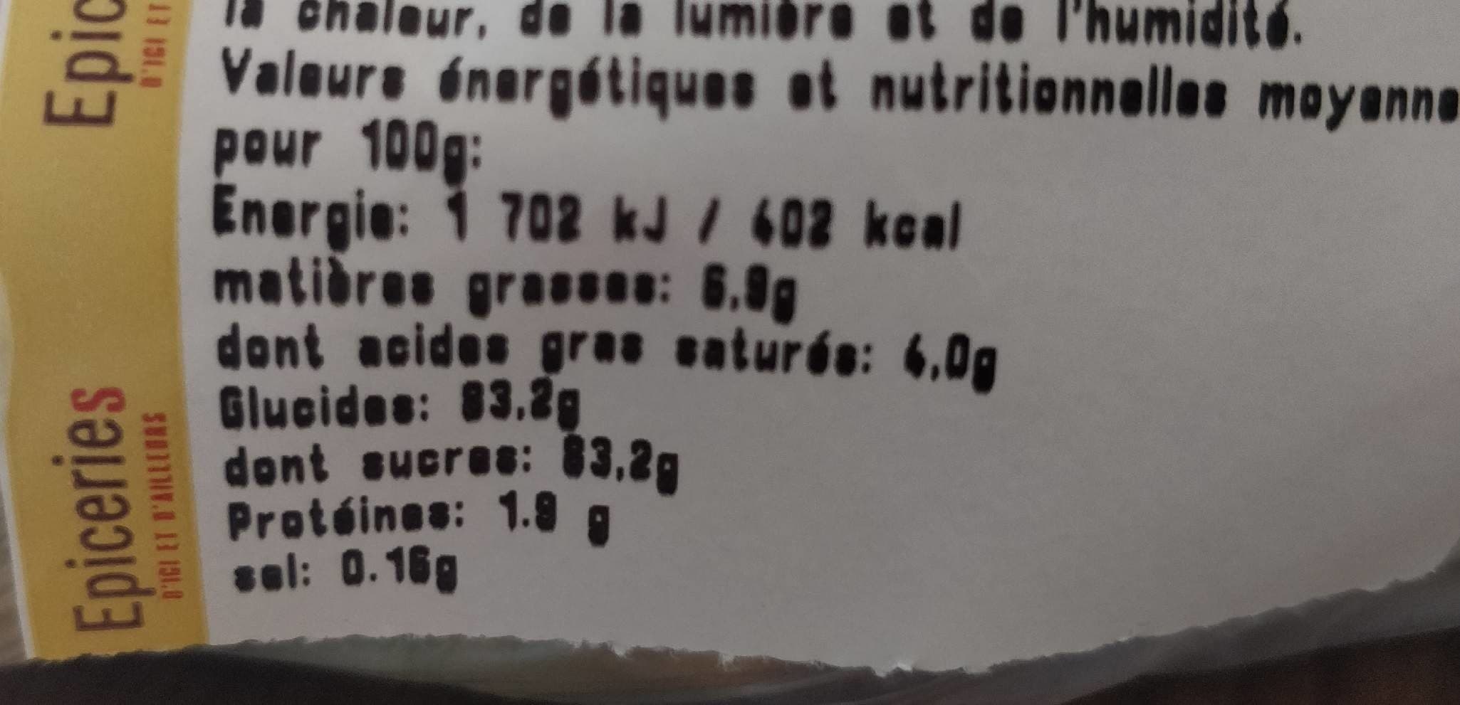 Open Food Facts Bonbons vrac packshot
