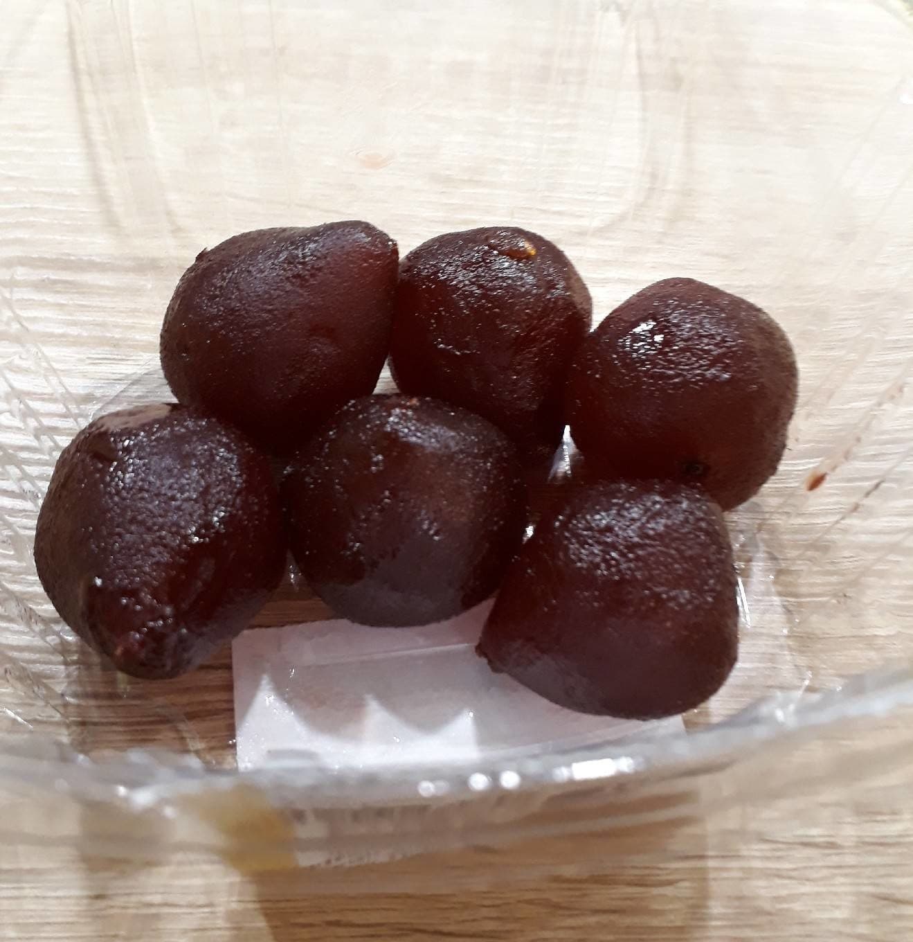 Grand Frais Poire entière rouge confite packshot