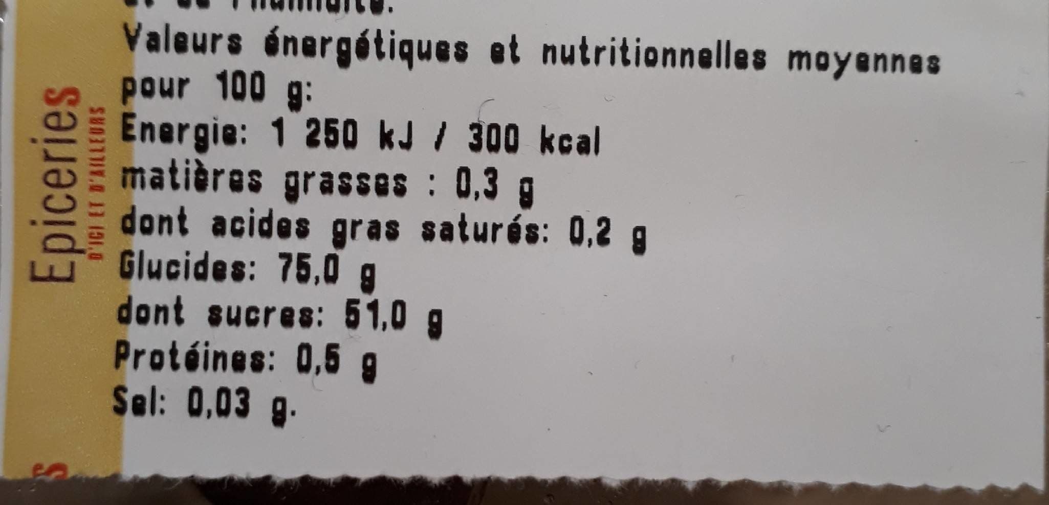 Grand Frais Poire entière rouge confite packshot