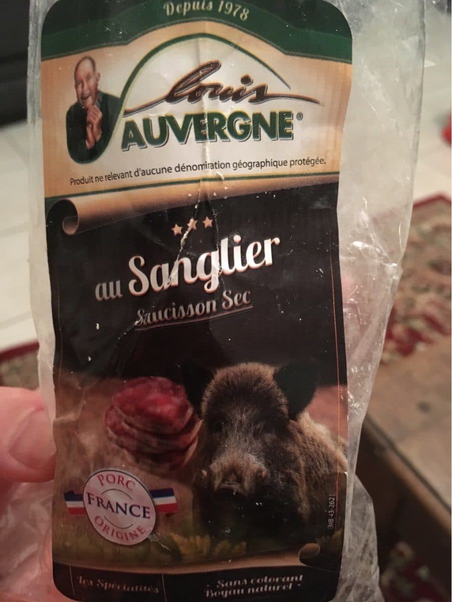 Open Food Facts Saucisson sec packshot