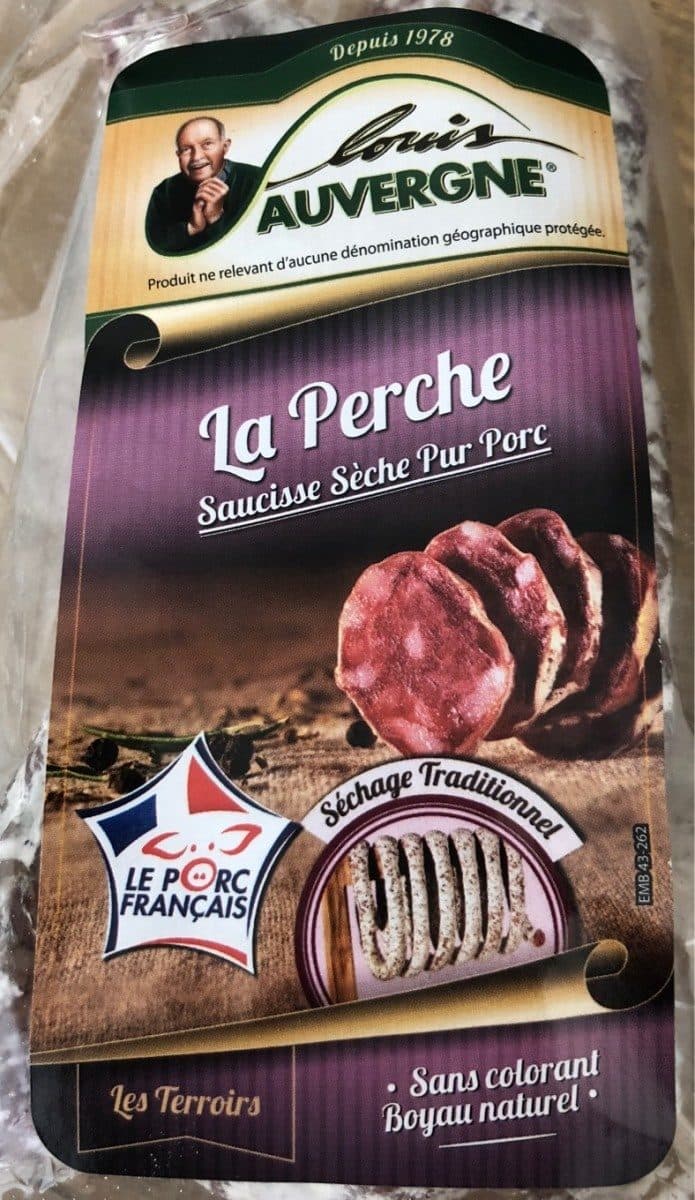 Open Food Facts Saucisse sèche La Perche packshot