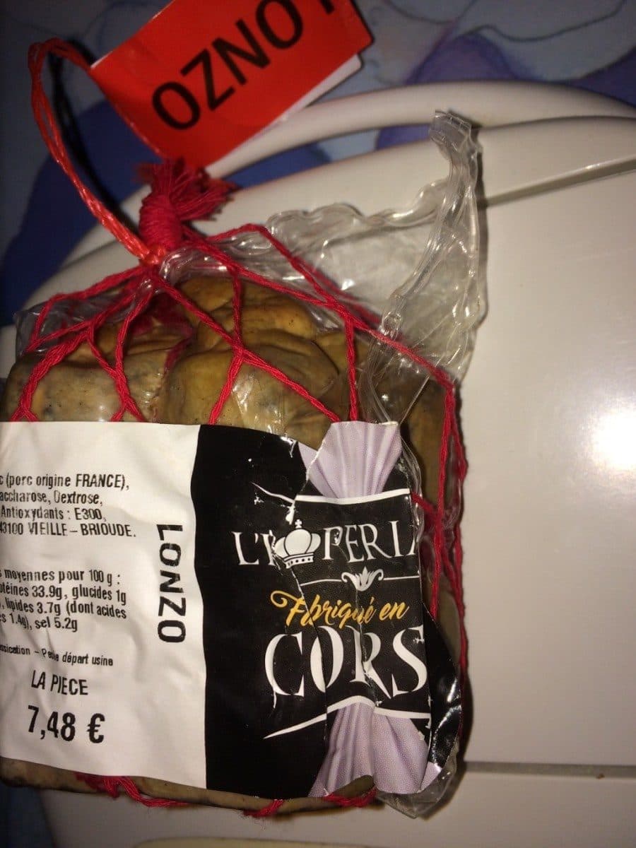 Open Food Facts Lonzo packshot