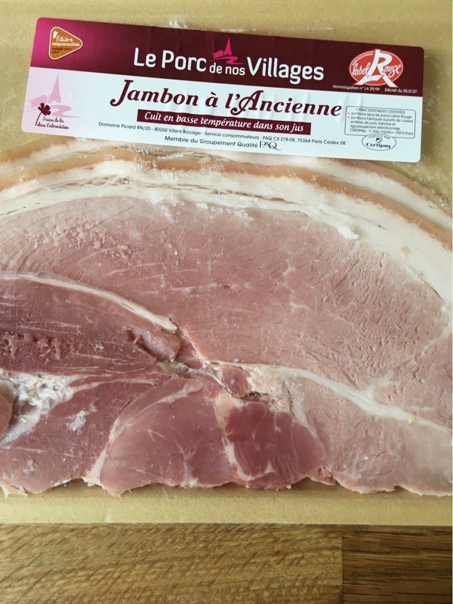 Open Food Facts Jambon a l ancienne packshot