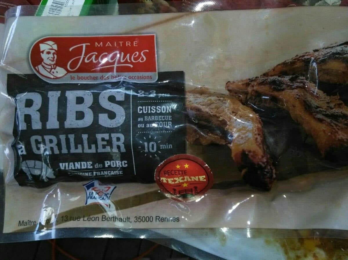 Open Food Facts Rib's a griller packshot