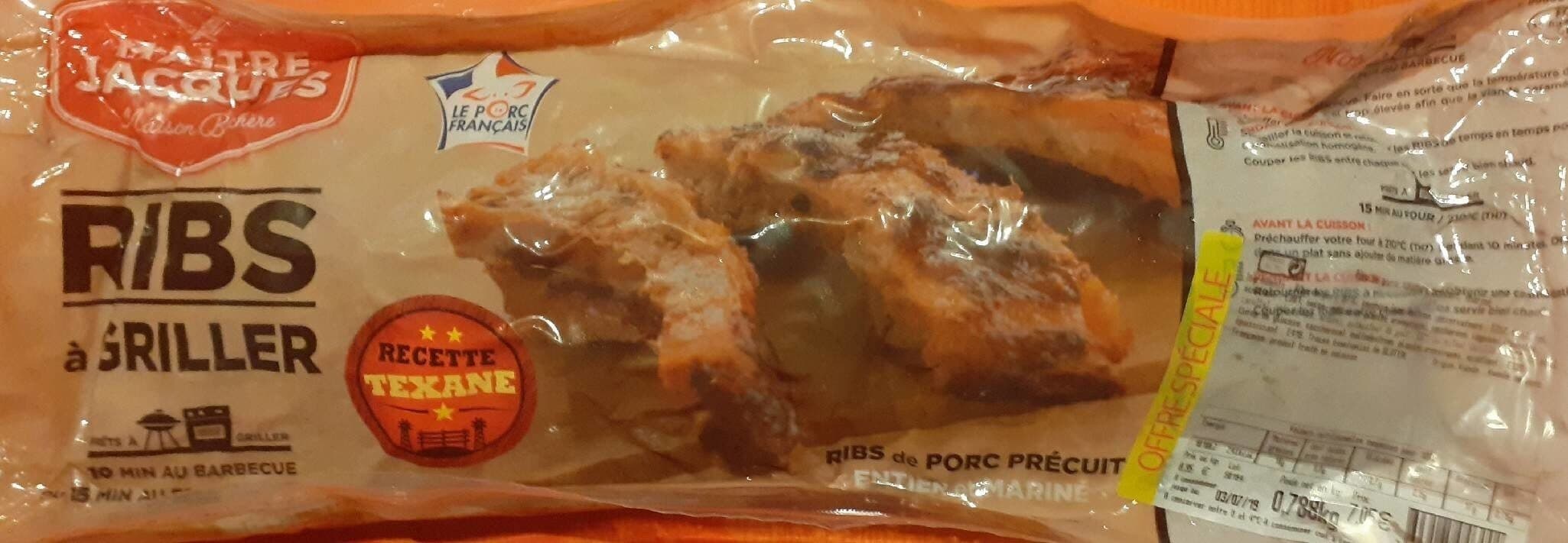 Open Food Facts RIBS À GRILLER packshot