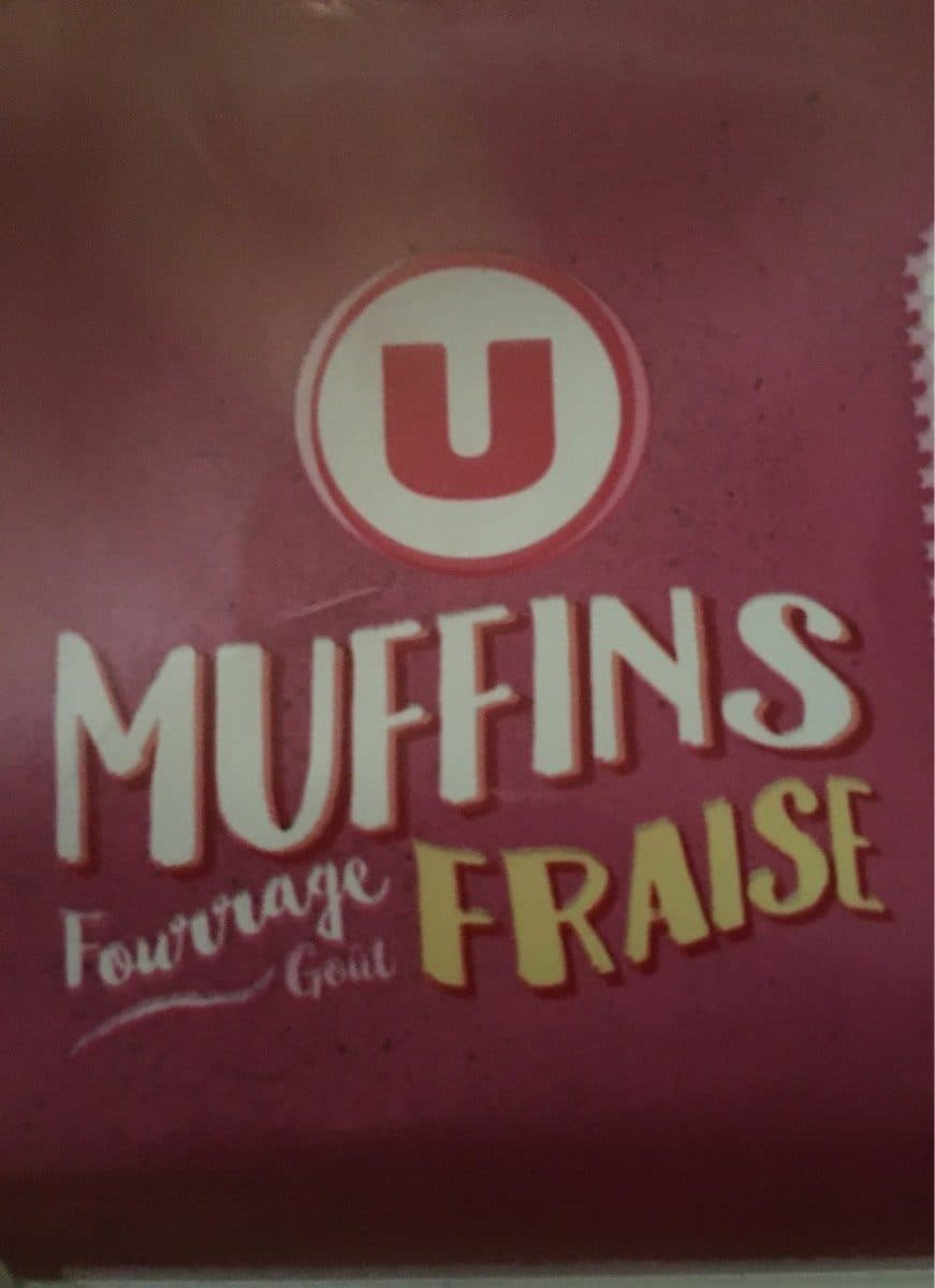Open Food Facts Muffins fourrage gout Fraise packshot