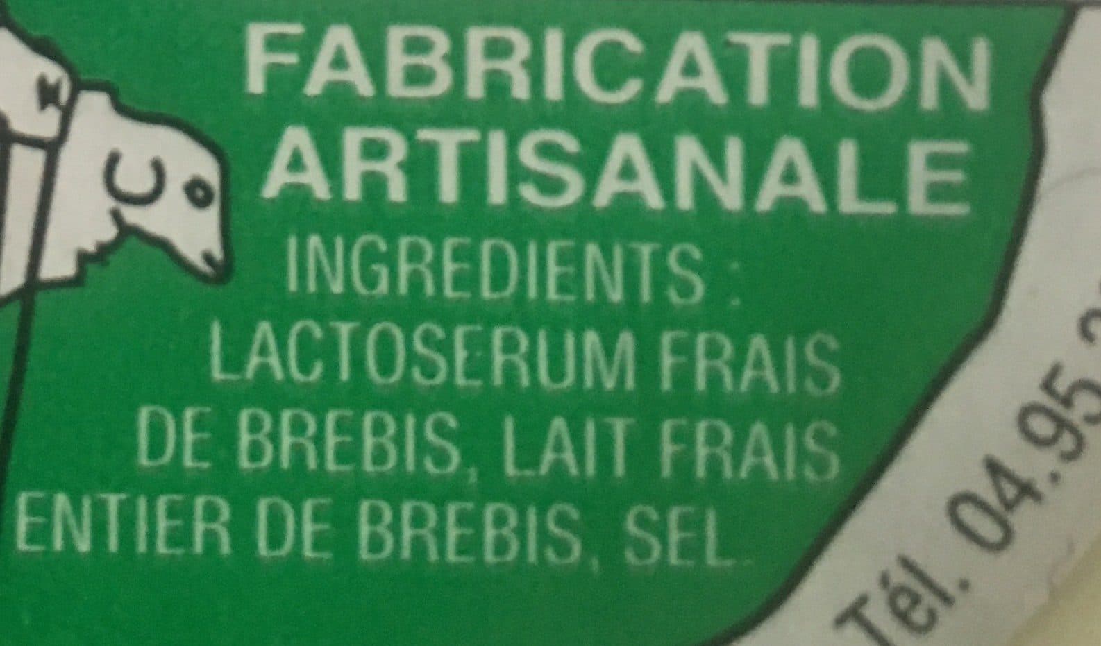 Open Food Facts Brocciu passu a op packshot