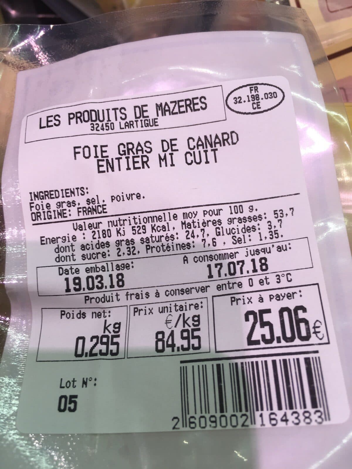Open Food Facts Mazers packshot
