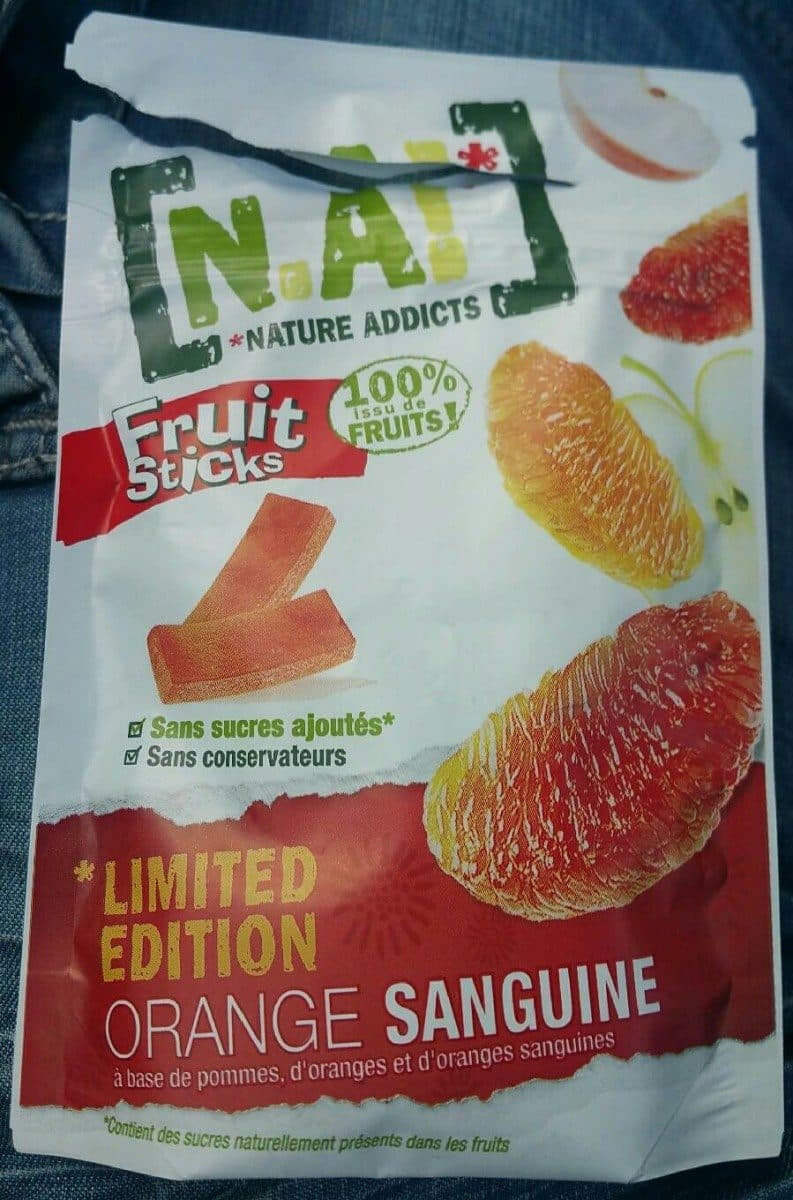 Open Food Facts Fruit stick orange sanguine packshot