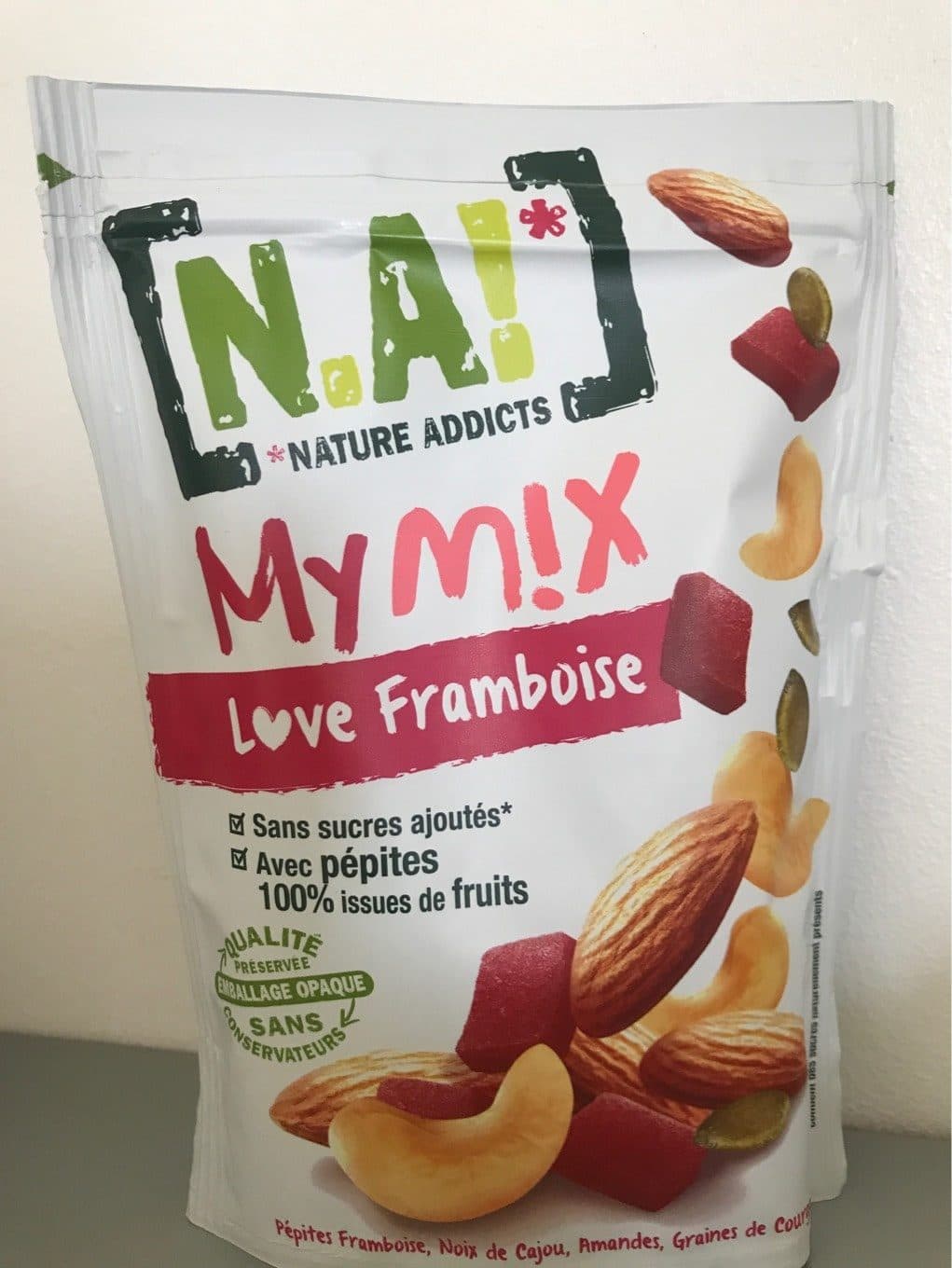 N.A NATURE ADDICTS My mix love framboises packshot