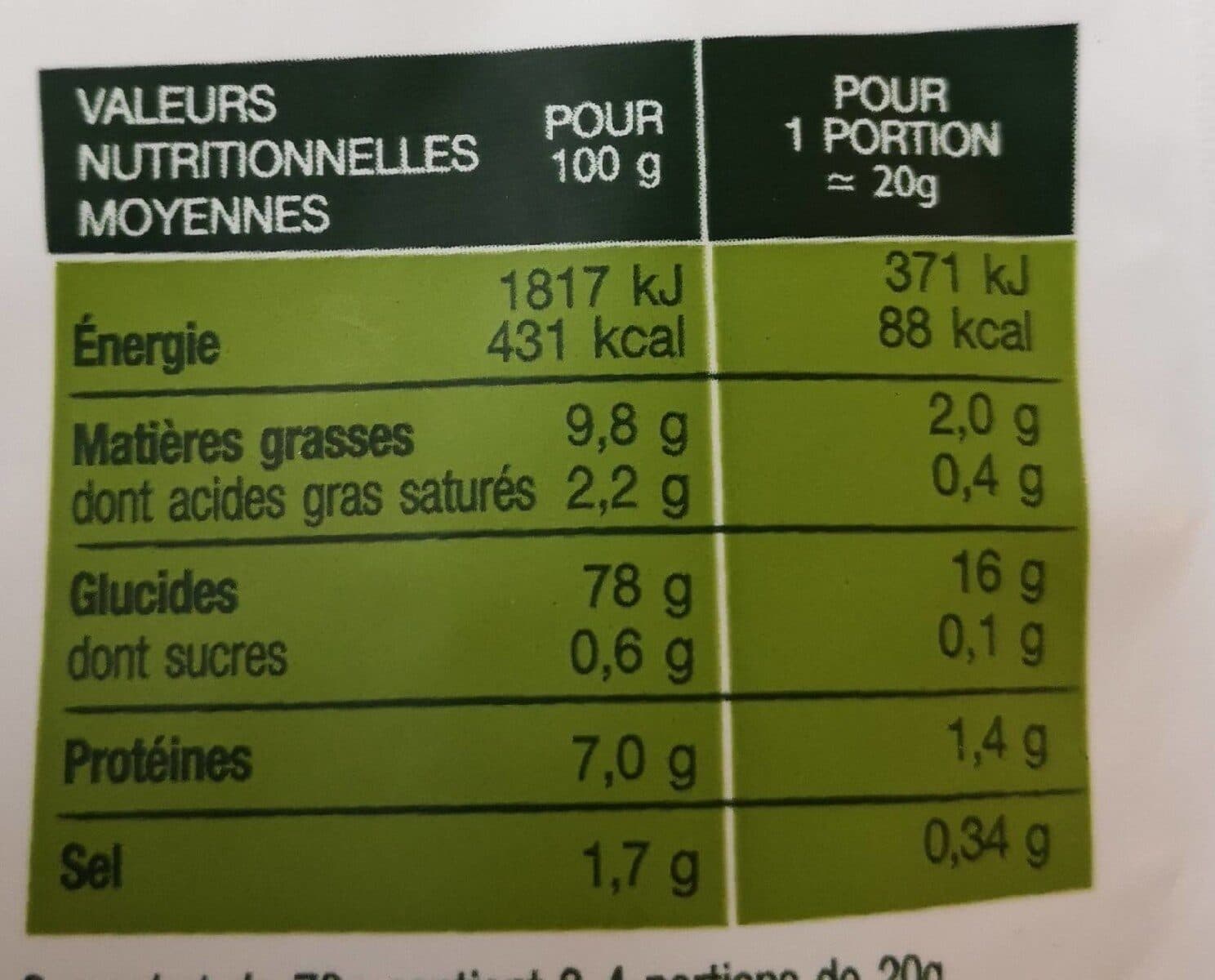 Open Food Facts Rice crackers packshot