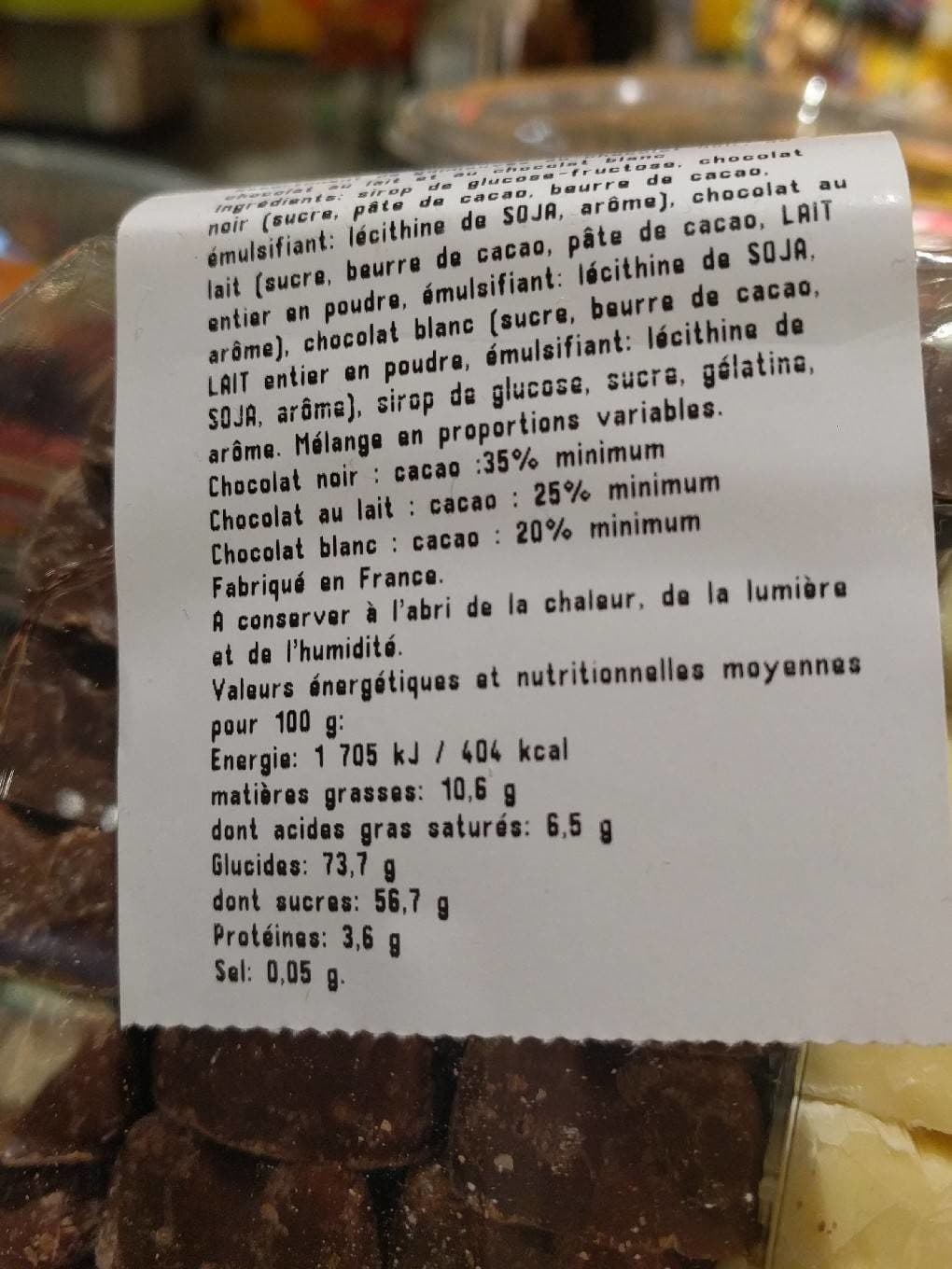 Grand Frais Assortiment guimauves au chocolat packshot