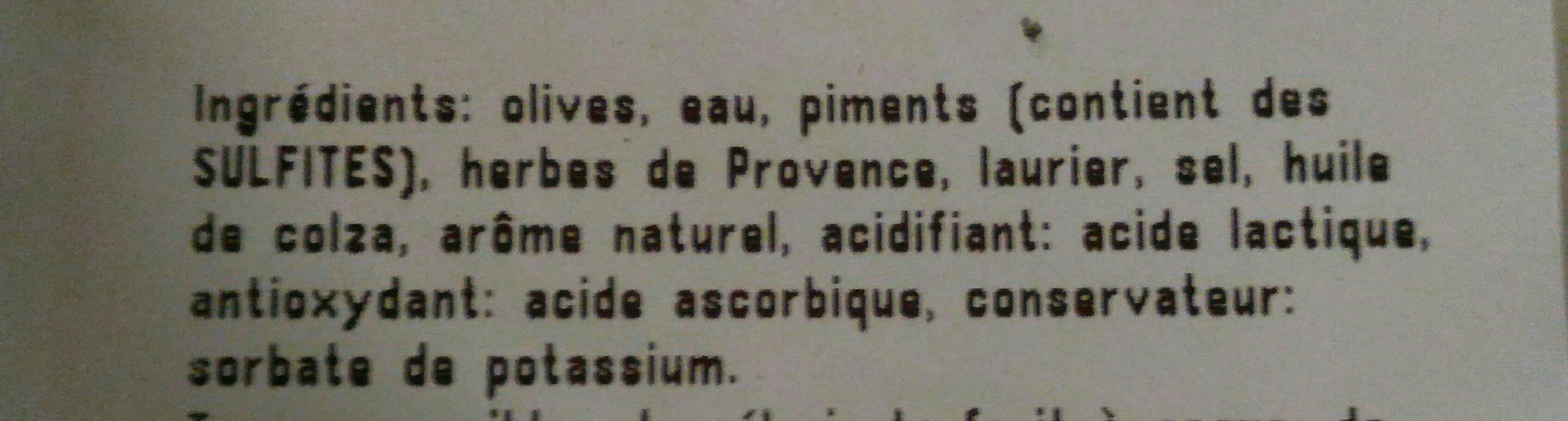 Open Food Facts Olive a la provençale packshot