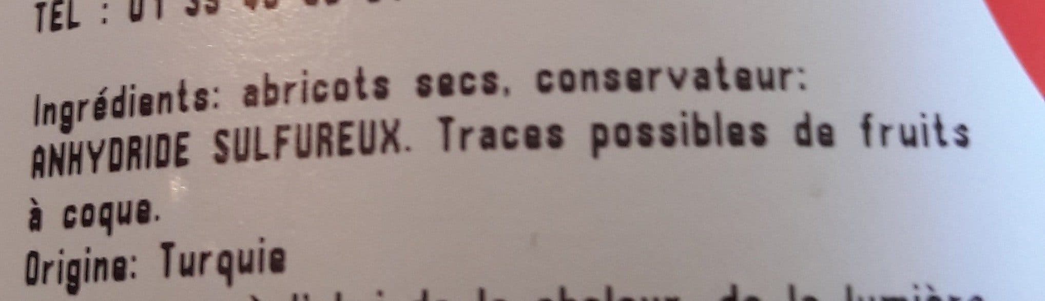 Open Food Facts Abricot sec packshot