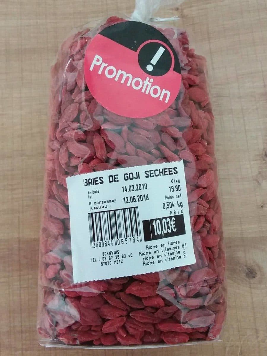 Open Food Facts Baies de toi sechees packshot