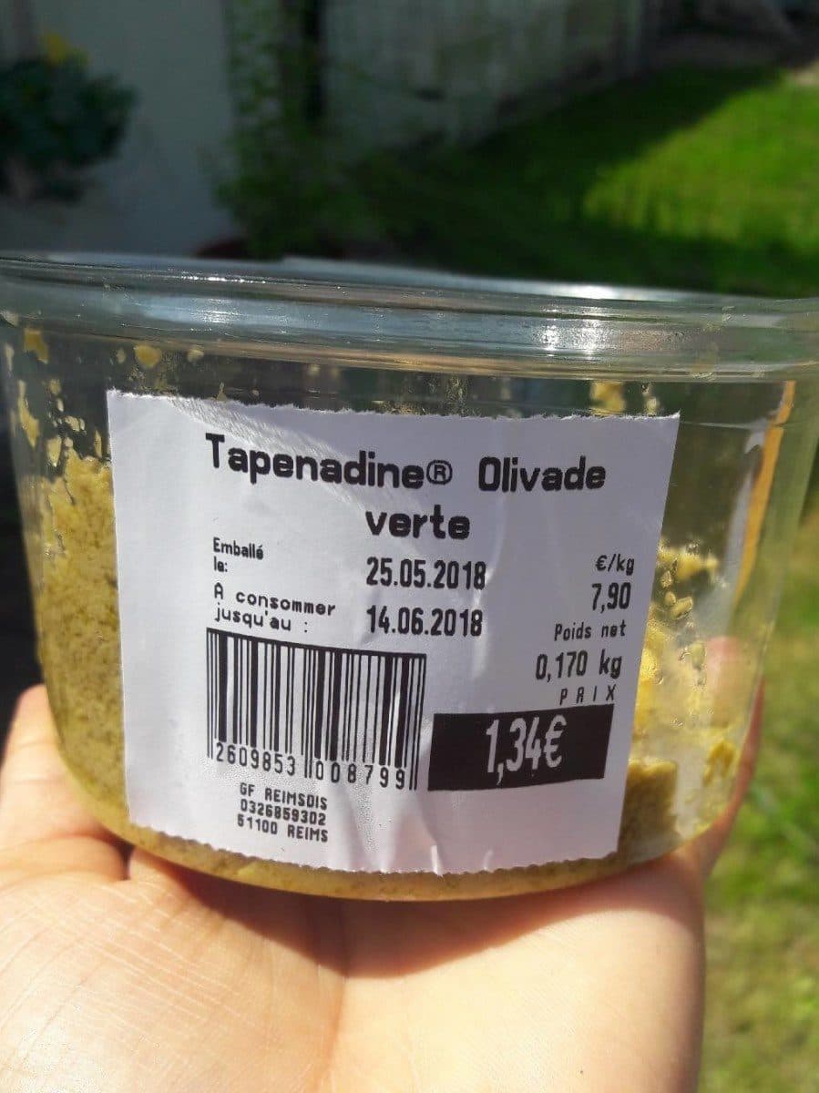 Open Food Facts tapenadine packshot