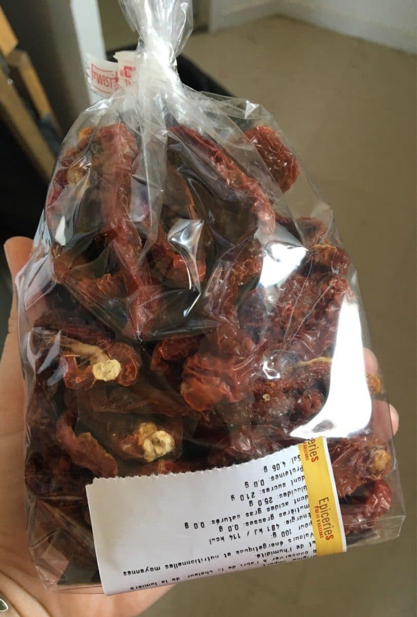 Open Food Facts Tomates sechées (grand frais) packshot