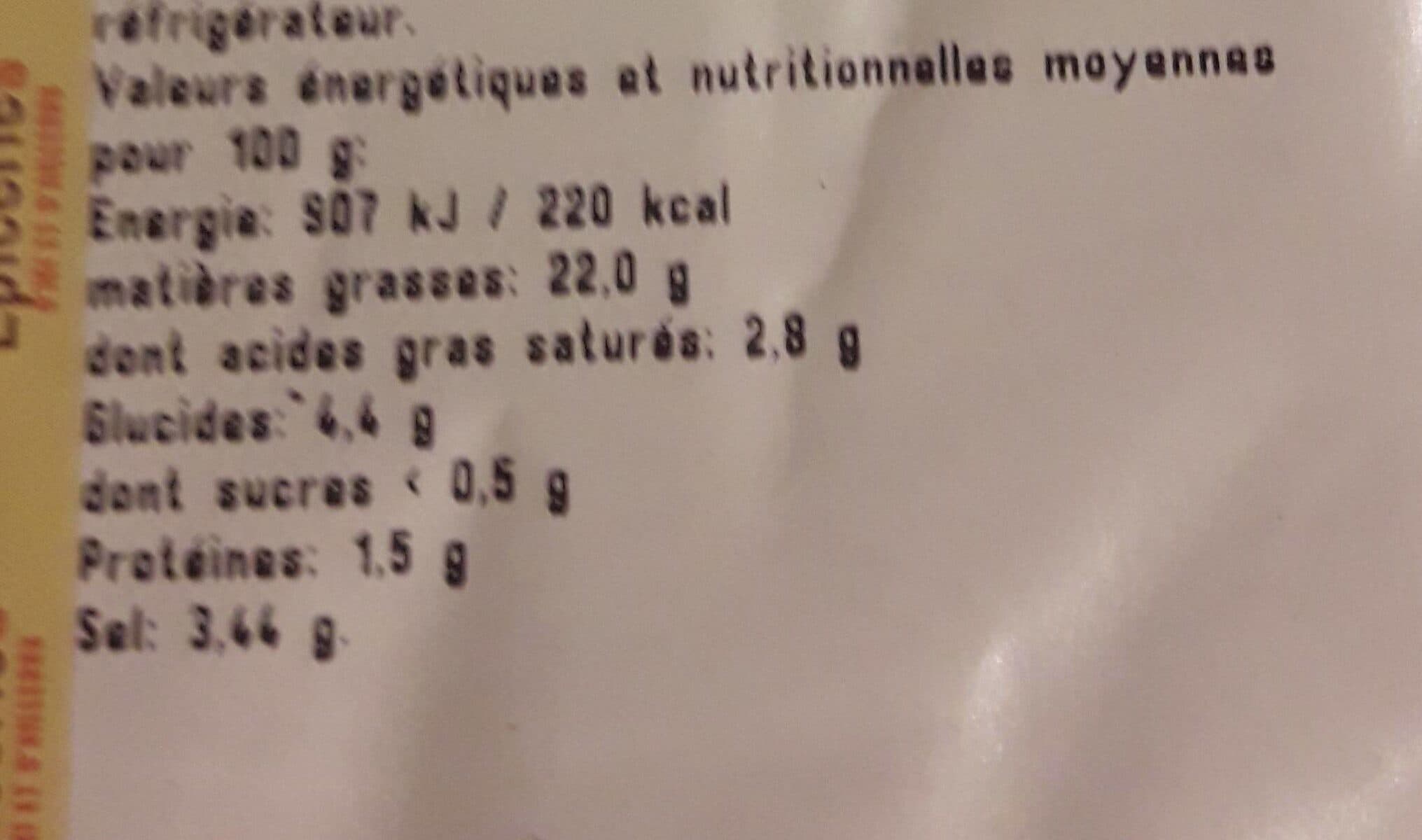 Open Food Facts Olive sauce pistou packshot