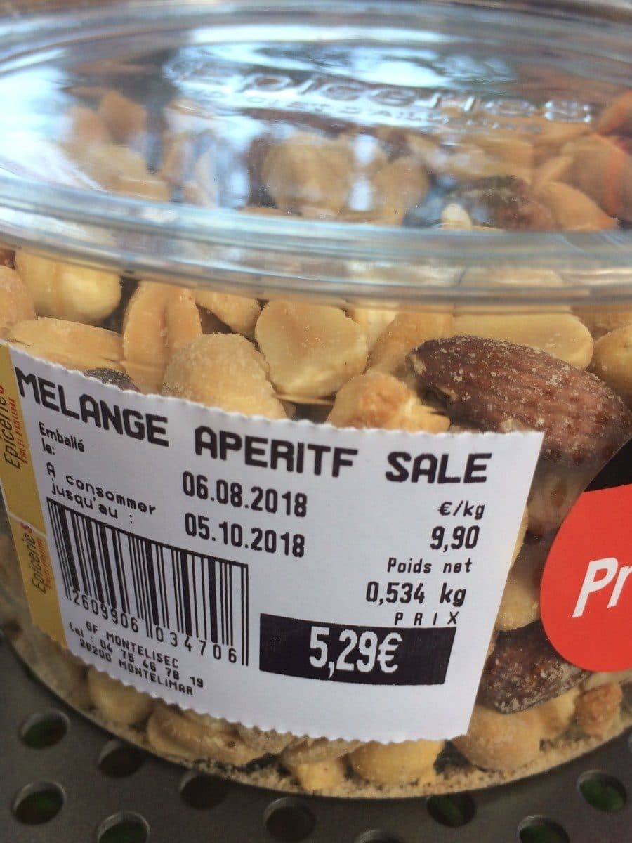 Open Food Facts Mélange apéritif salé packshot