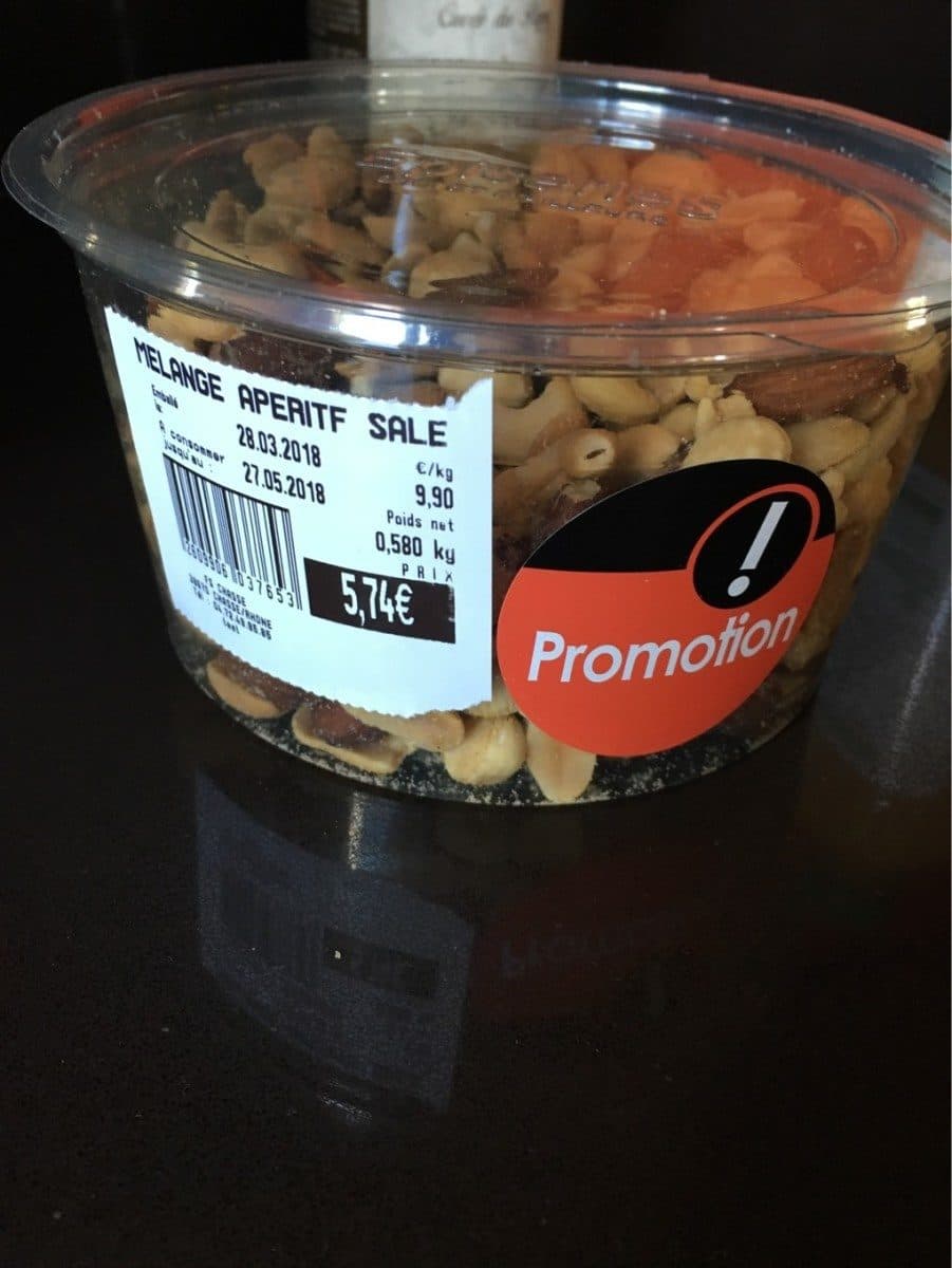 Open Food Facts Melange aperetif sale packshot