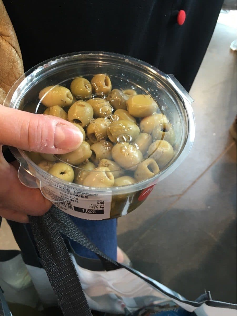 Open Food Facts Olives vertes denoyautés herbes de provence packshot