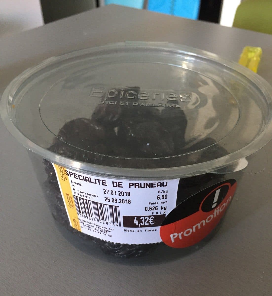 Open Food Facts Specialité de pruneau packshot