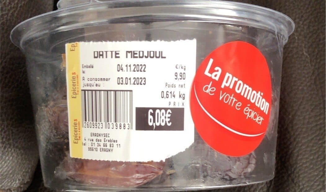 Open Food Facts Datte medjoul packshot