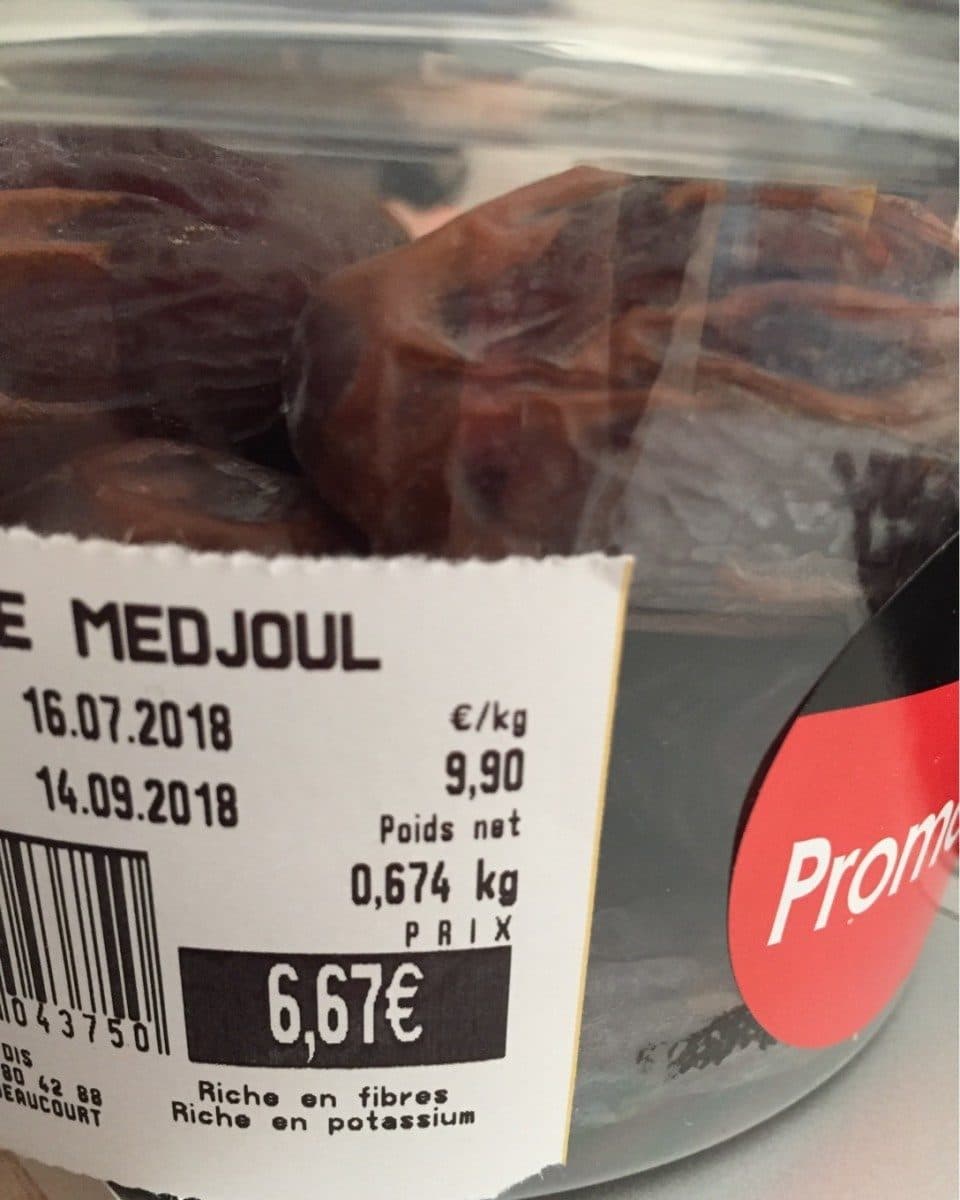 Open Food Facts Datte Medjoul packshot