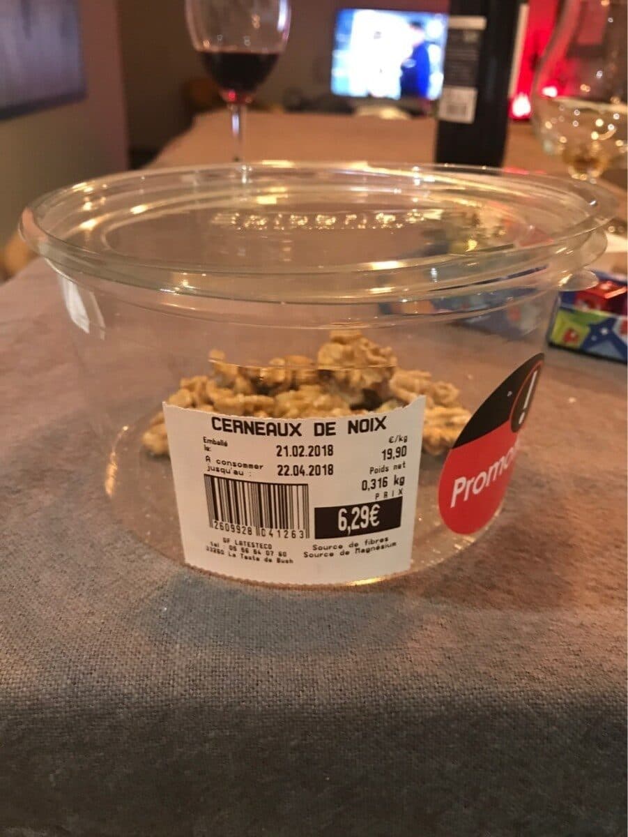 Open Food Facts Cerneaux de noix packshot
