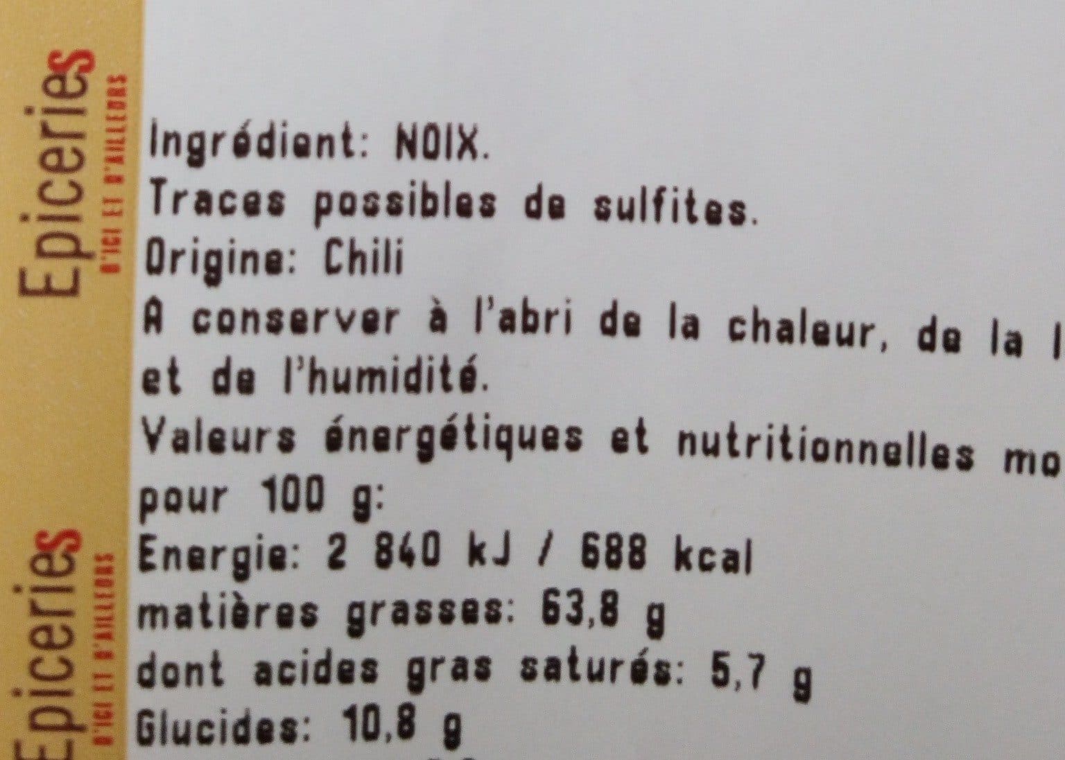 Open Food Facts Cerneaux de noix packshot