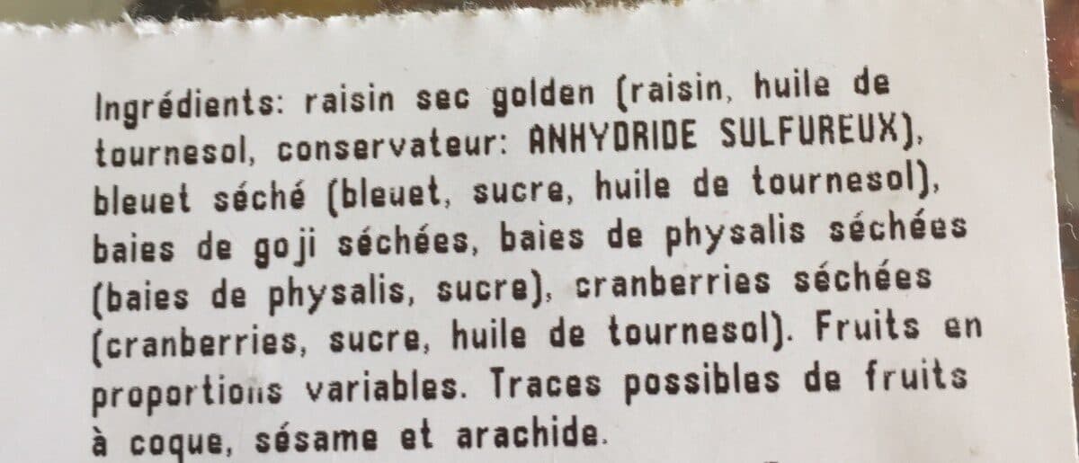 Open Food Facts Melange vitalite packshot