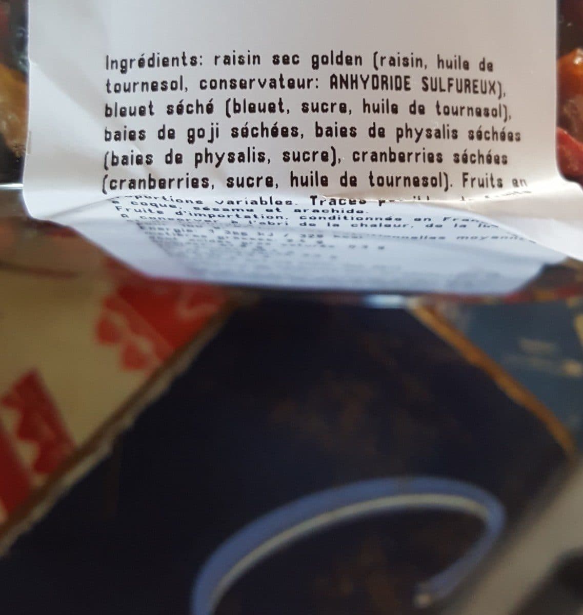 Open Food Facts Mélange vitalité packshot