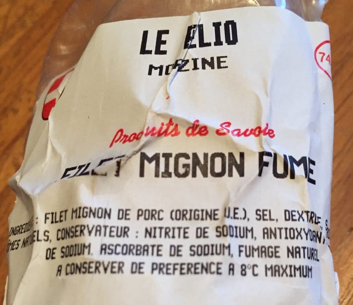 Open Food Facts Filet mignon fumé packshot