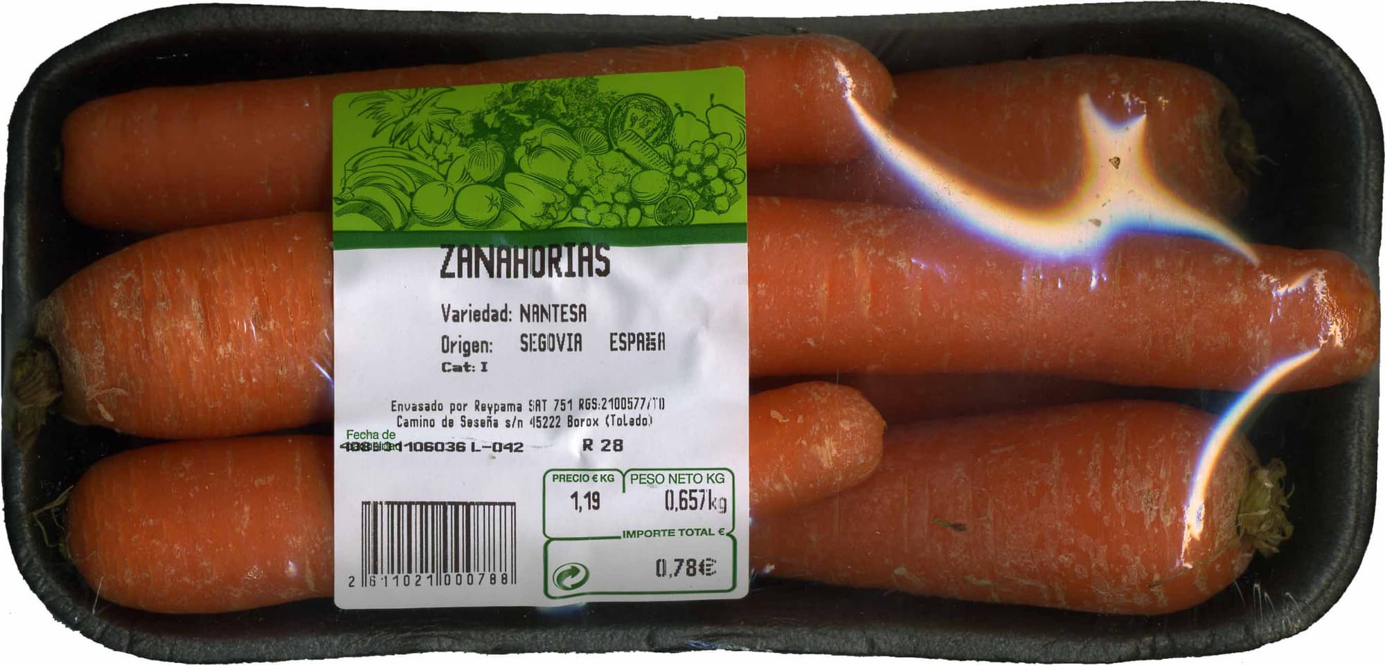 Reypama Zanahorias packshot