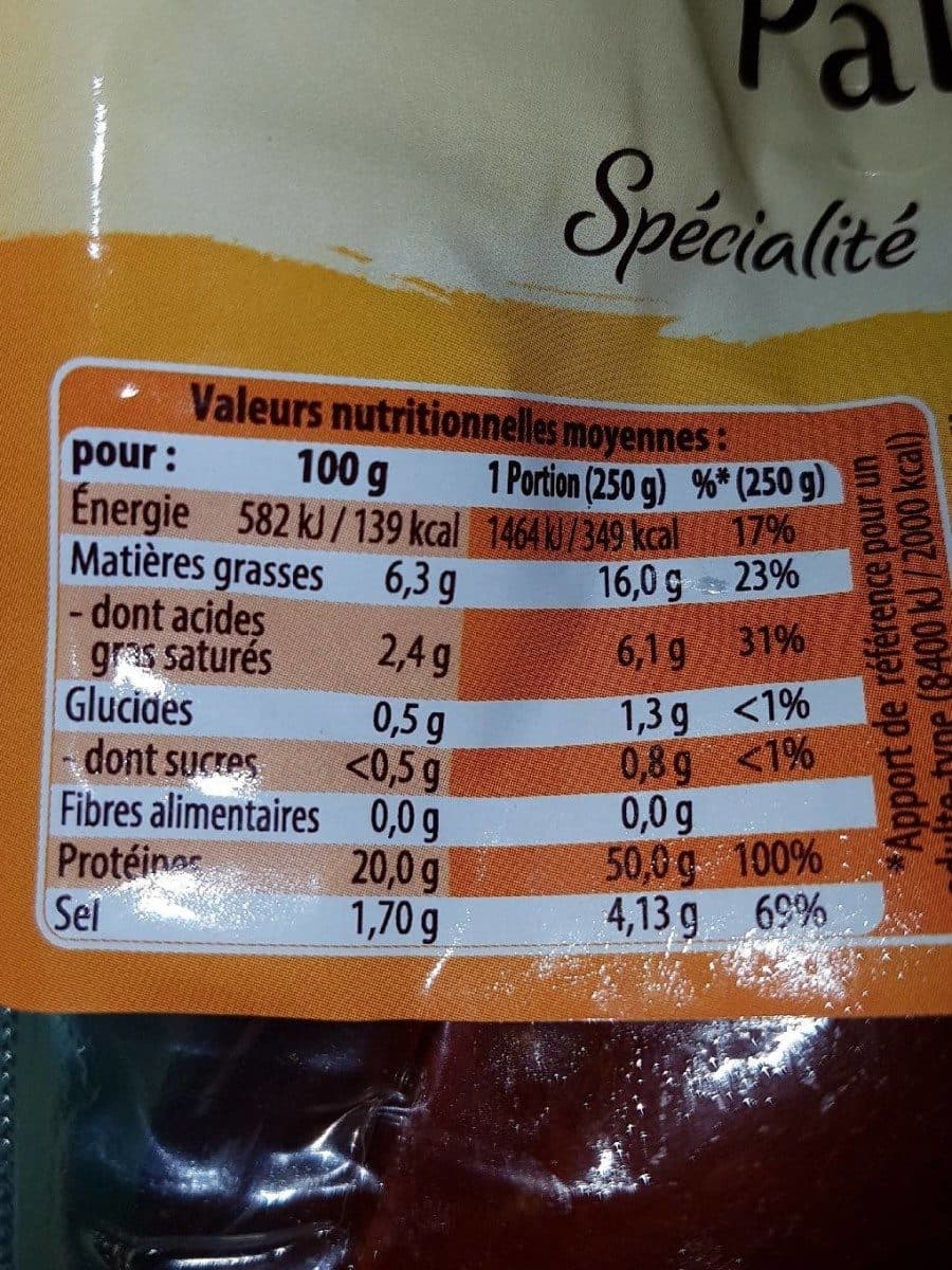 Open Food Facts Palette fumée packshot
