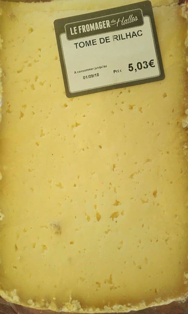 Open Food Facts Tome de rilhac packshot