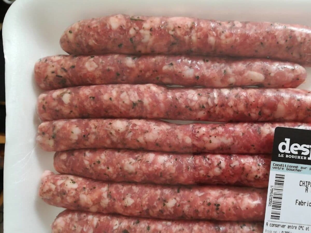 Open Food Facts Chipolatas aux herbes packshot