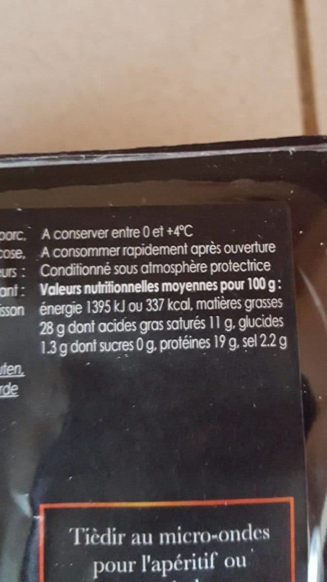 Open Food Facts Mini Rillaud packshot