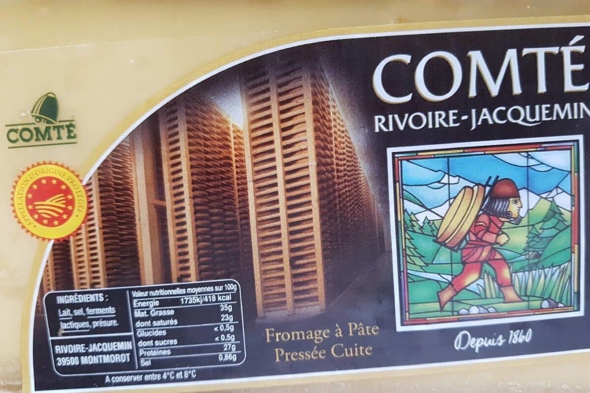 Open Food Facts Comte 21 mois packshot