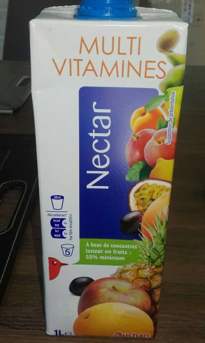 Open Food Facts Multi vitamines nectar packshot