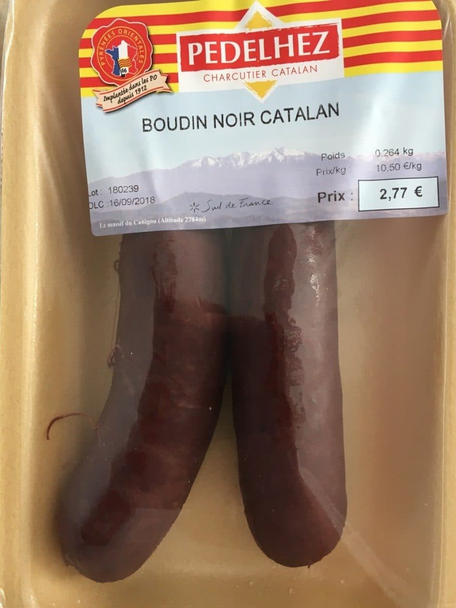 Open Food Facts Boudin noir catalan packshot