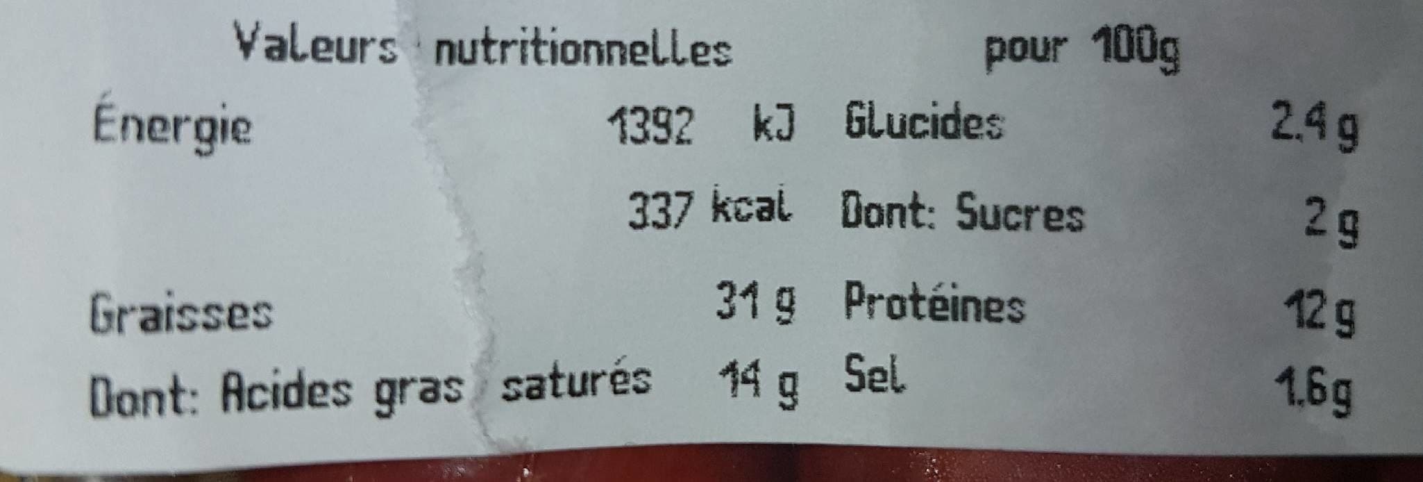 Open Food Facts Merguez boeuf/mouton packshot