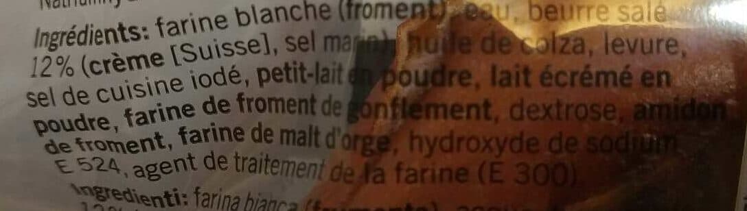 Betty Bossi Bretzel au beurre au sel marin packshot