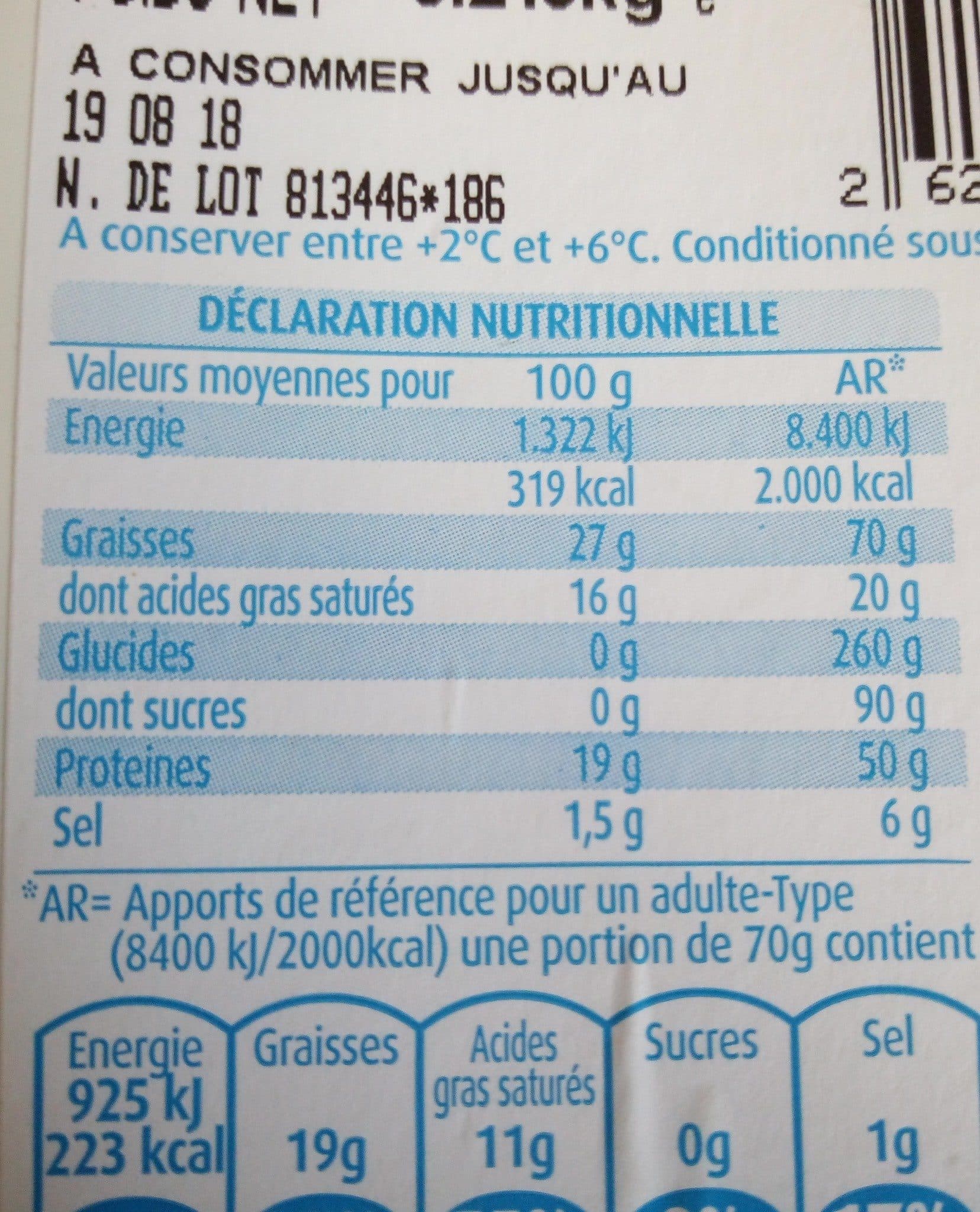 Open Food Facts Gorgonzola DOP packshot