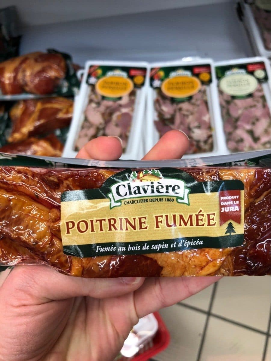 Open Food Facts Poitrine fumee packshot