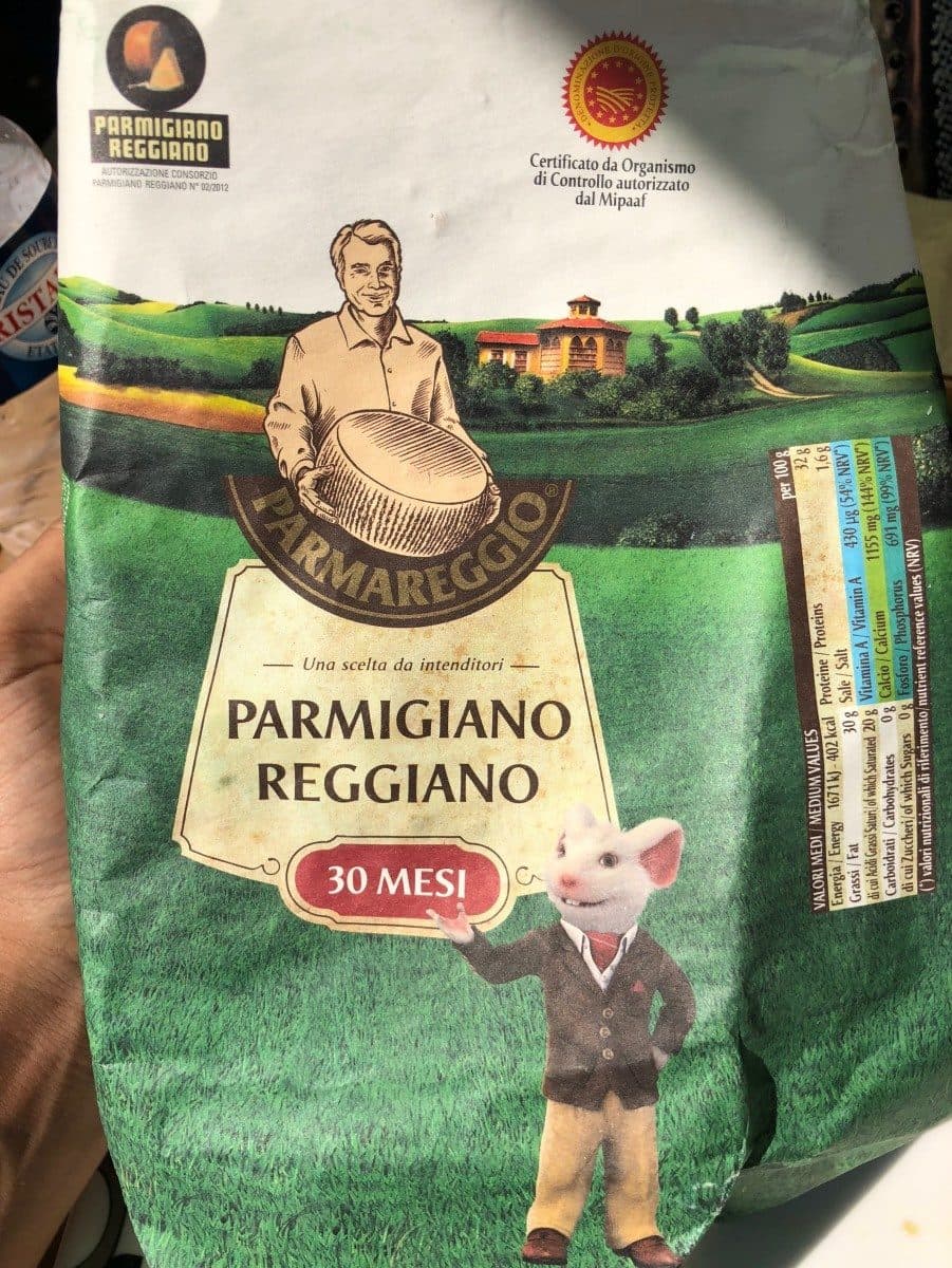 Open Food Facts Parmigino packshot