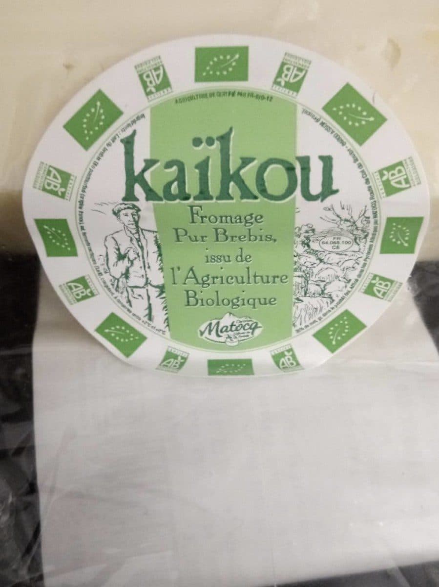 Open Food Facts Tomme de Brebis Kaïkou packshot
