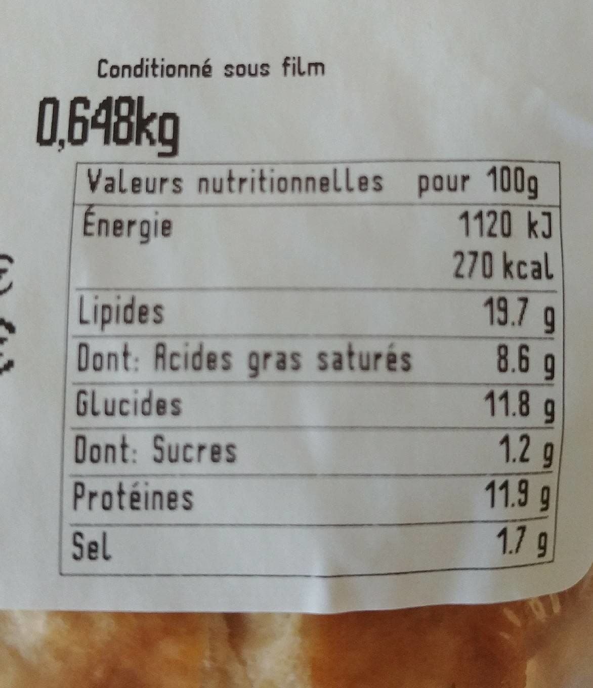 Thierry Schweitzer Tourte au riesling packshot